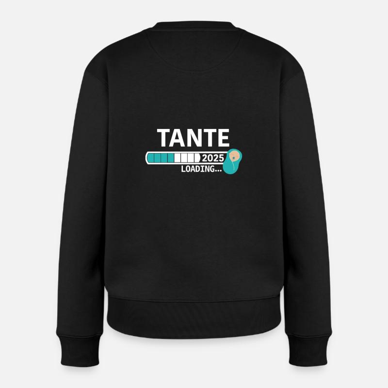 Tante 2025 - Frauen Premium Bio Pullover - Schwarz