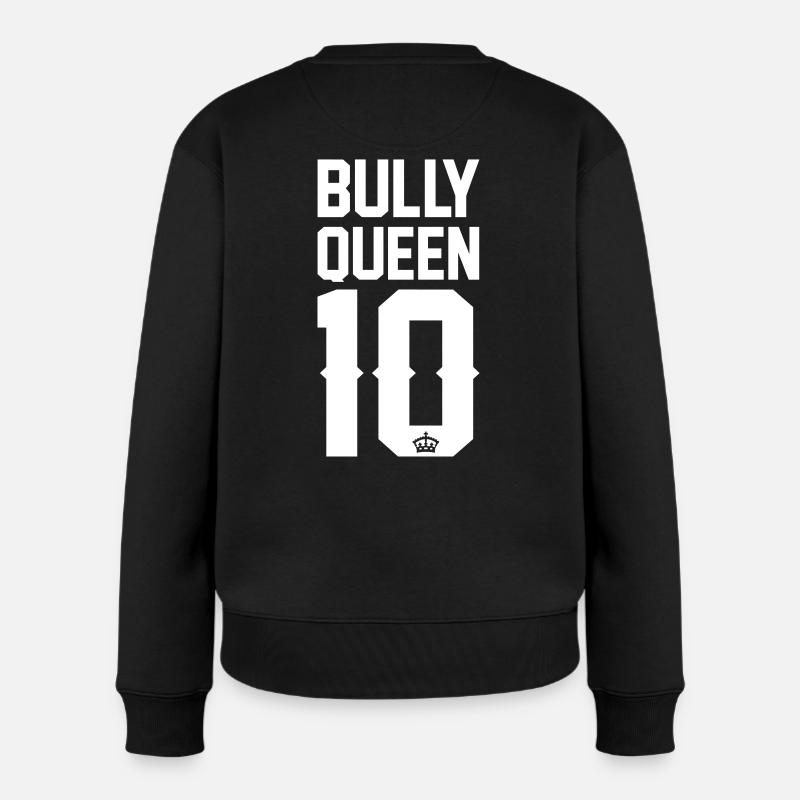 Bully-Queen - Frauen Premium Bio Pullover - Schwarz