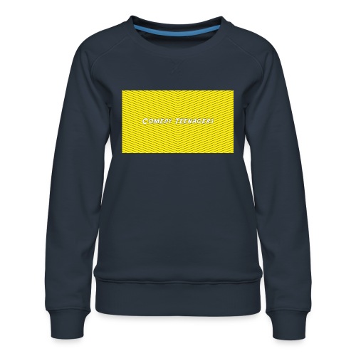 Yellow Comedy Teenagers T Shirt - Premiumtröja dam