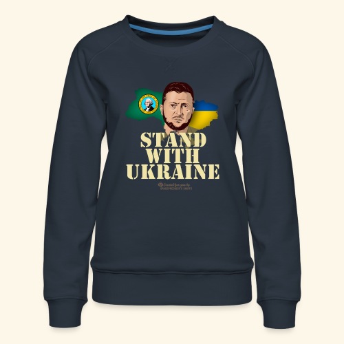 Ukraine Washington - Frauen Premium Pullover