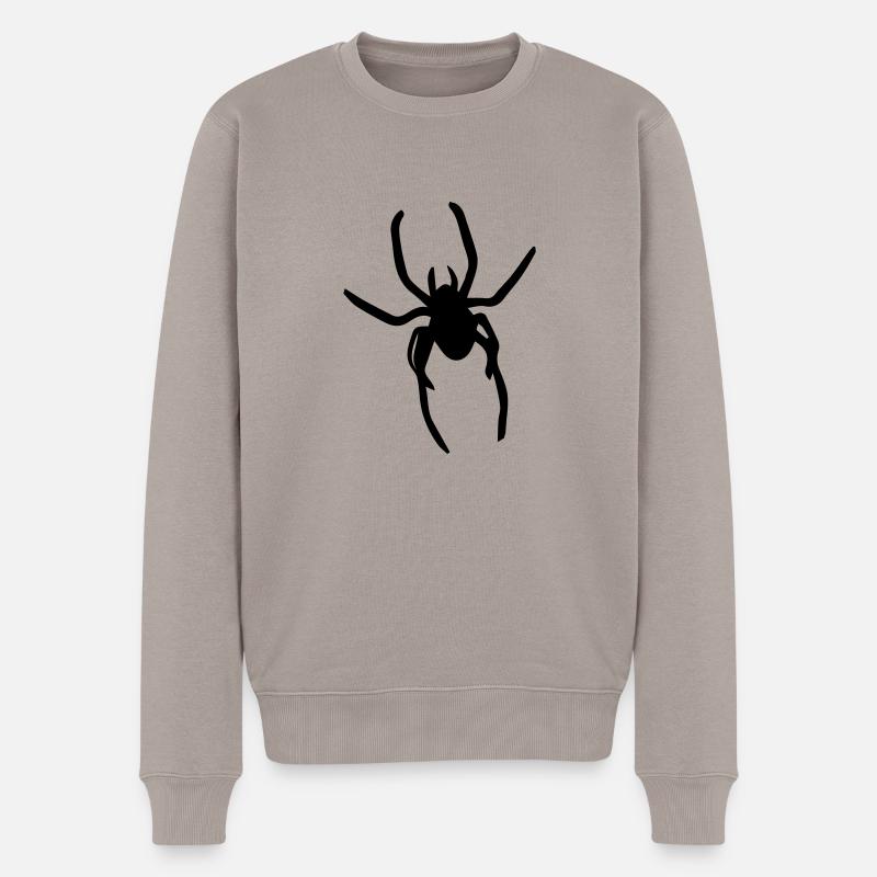 spider - Pull Premium bio Homme - taupe