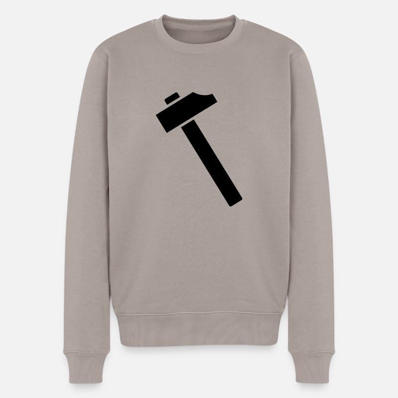 Marteau - Pull Premium bio Homme - taupe