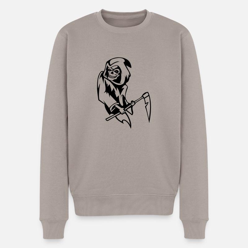 sensemann_01 - Pull Premium bio Homme - taupe