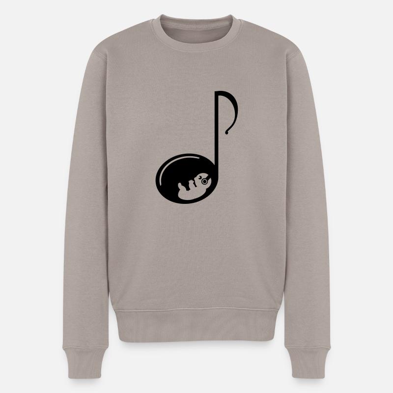 Bebe Croche - Pull Premium bio Homme - taupe