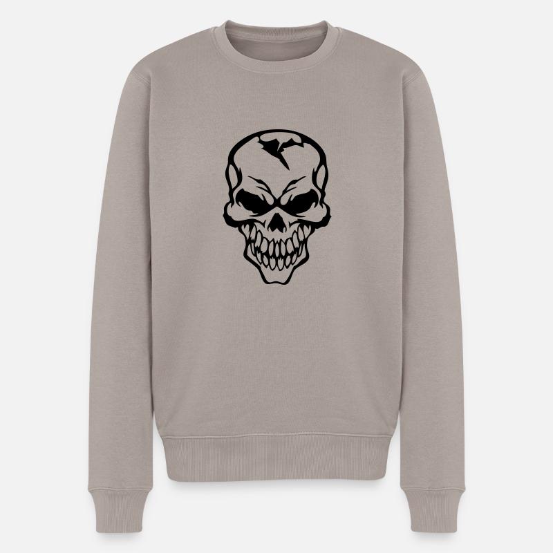 crane - Pull Premium bio Homme - taupe