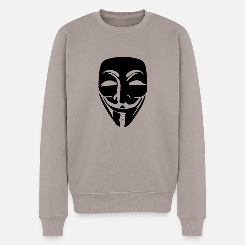 Anonymous - Pull Premium bio Homme - taupe