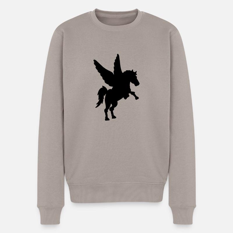 Pégase - Pull Premium bio Homme - taupe