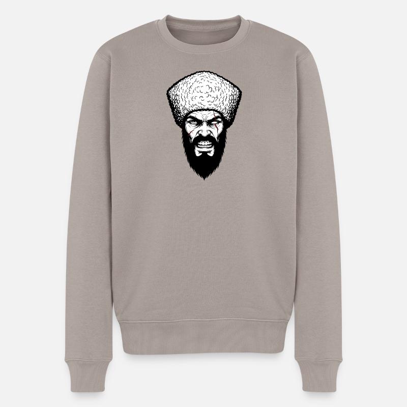 БойсгӀар - Männer Premium Bio Pullover - Taupe