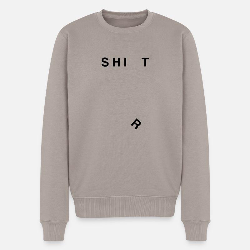 Shit - Pull Premium bio Homme - taupe