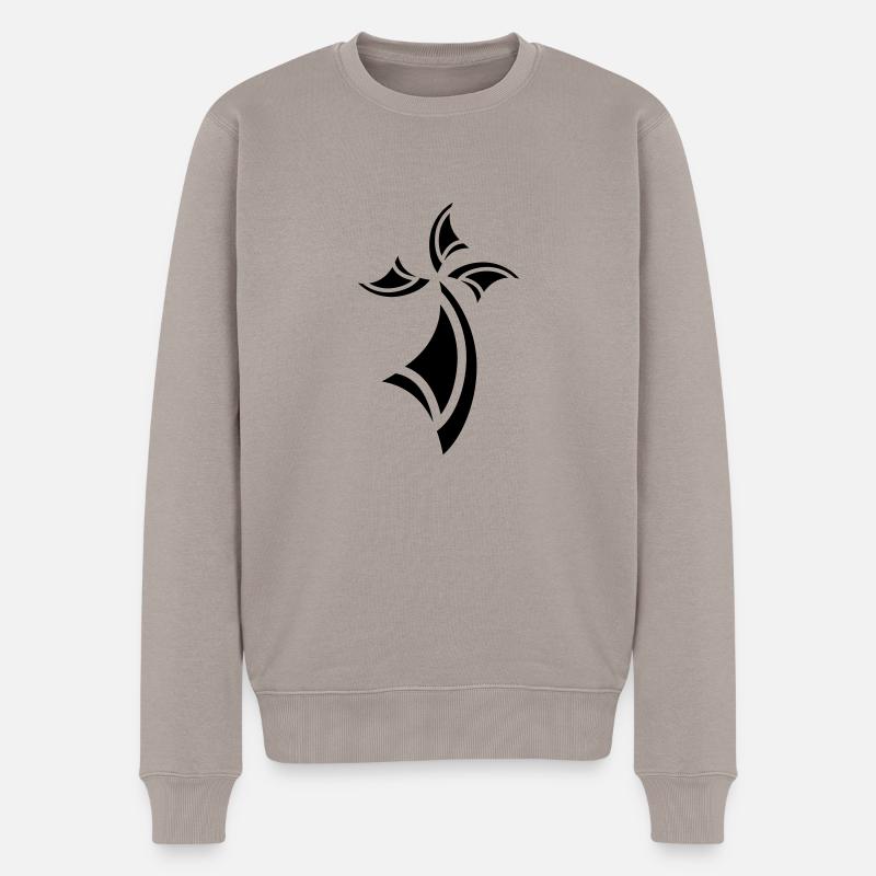 HERMINE HERMINE - Pull Premium bio Homme - taupe