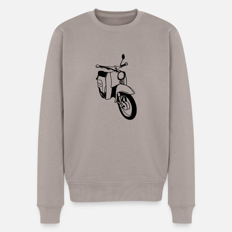 Simson Schwalbe - Pull Premium bio Homme - taupe