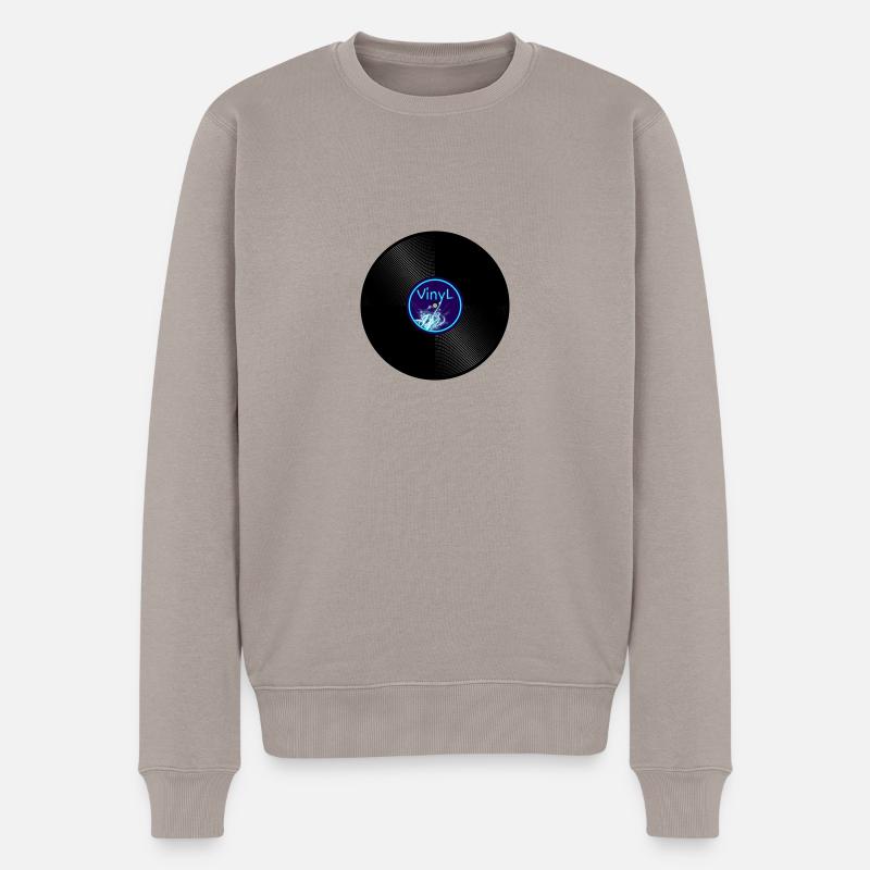 record - Pull Premium bio Homme - taupe