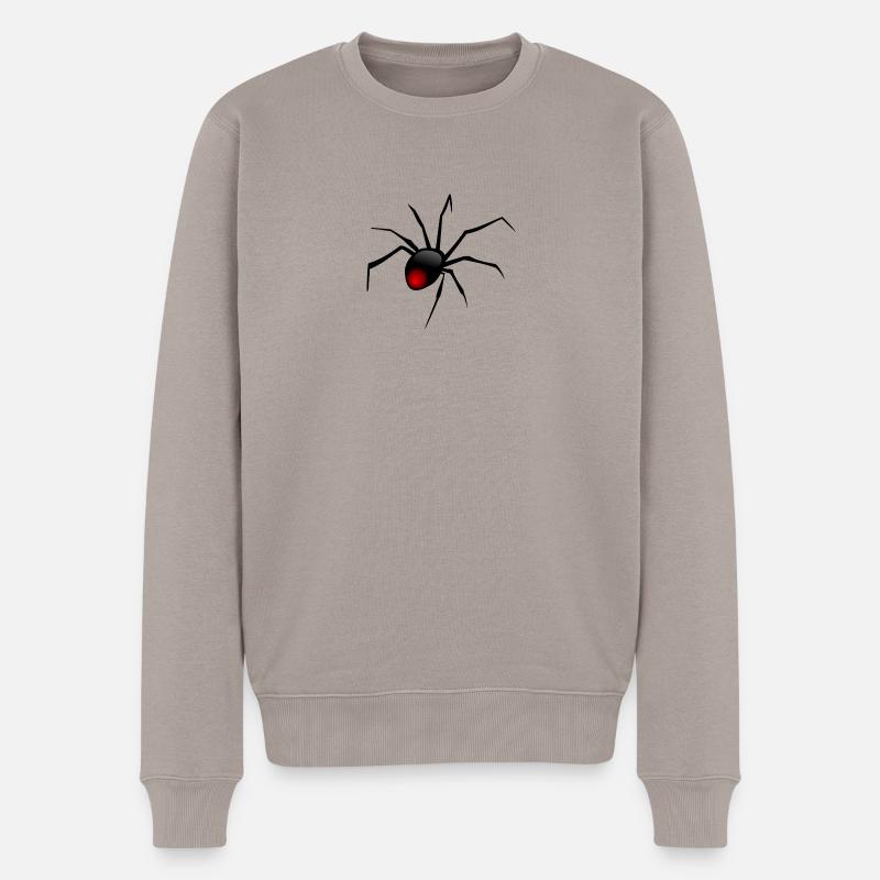 spid 84 - Männer Premium Bio Pullover - Taupe