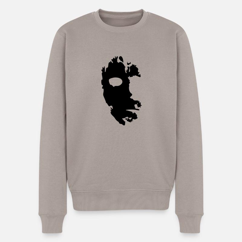halloween horreur les - Pull Premium bio Homme - taupe