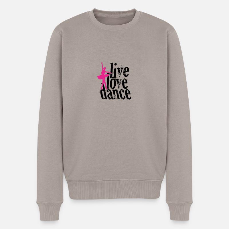 DANSE - Pull Premium bio Homme - taupe