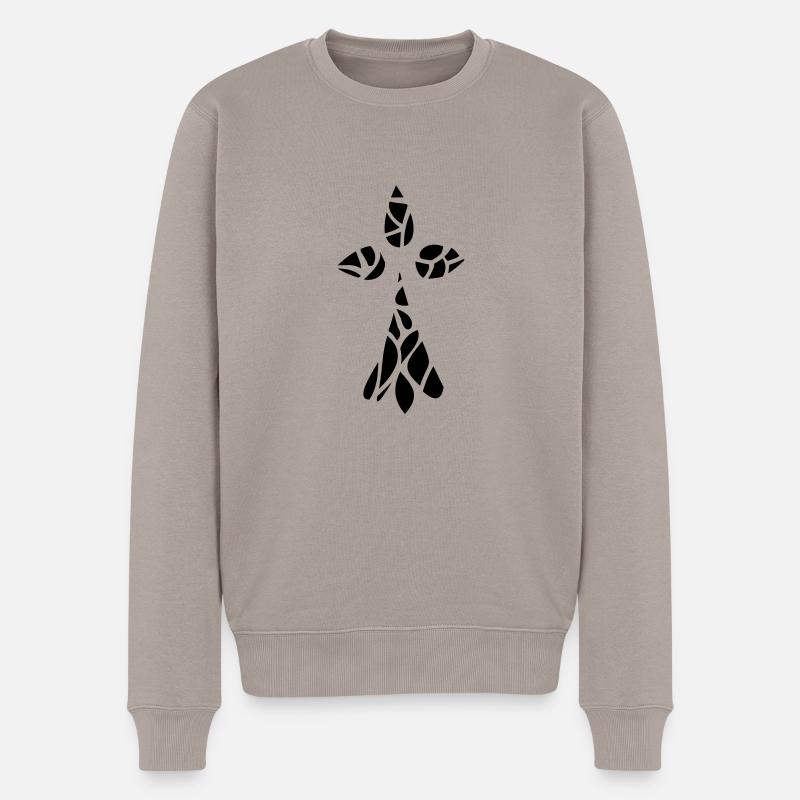 Hermine - Pull Premium bio Homme - taupe