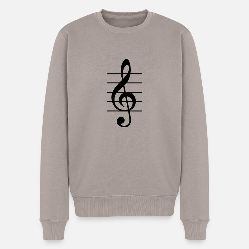 clave - Pull Premium bio Homme - taupe