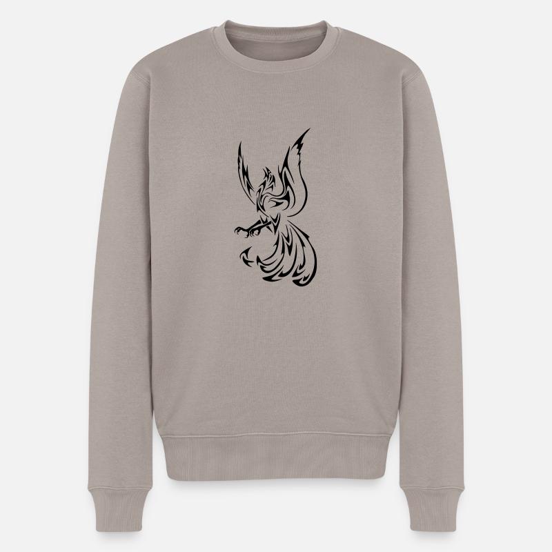 Phénix - Pull Premium bio Homme - taupe