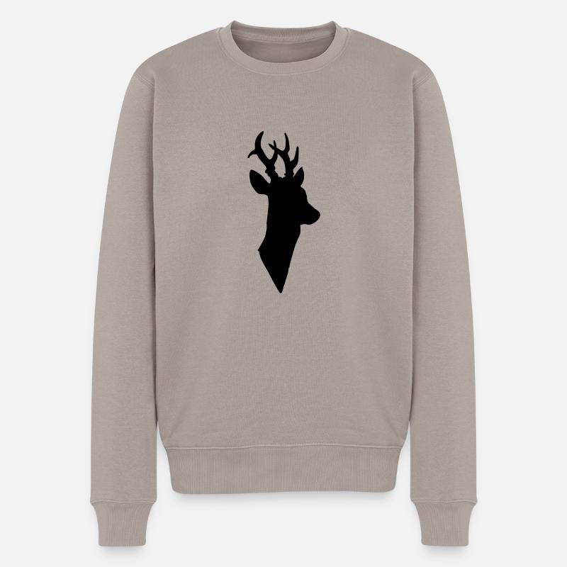 Roebuck - Pull Premium bio Homme - taupe