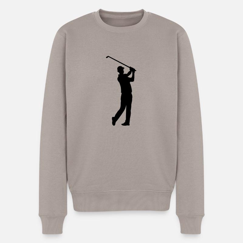 golfer - Pull Premium bio Homme - taupe