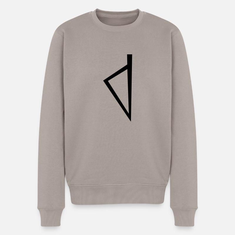 Korsika Stil - Männer Premium Bio Pullover - Taupe