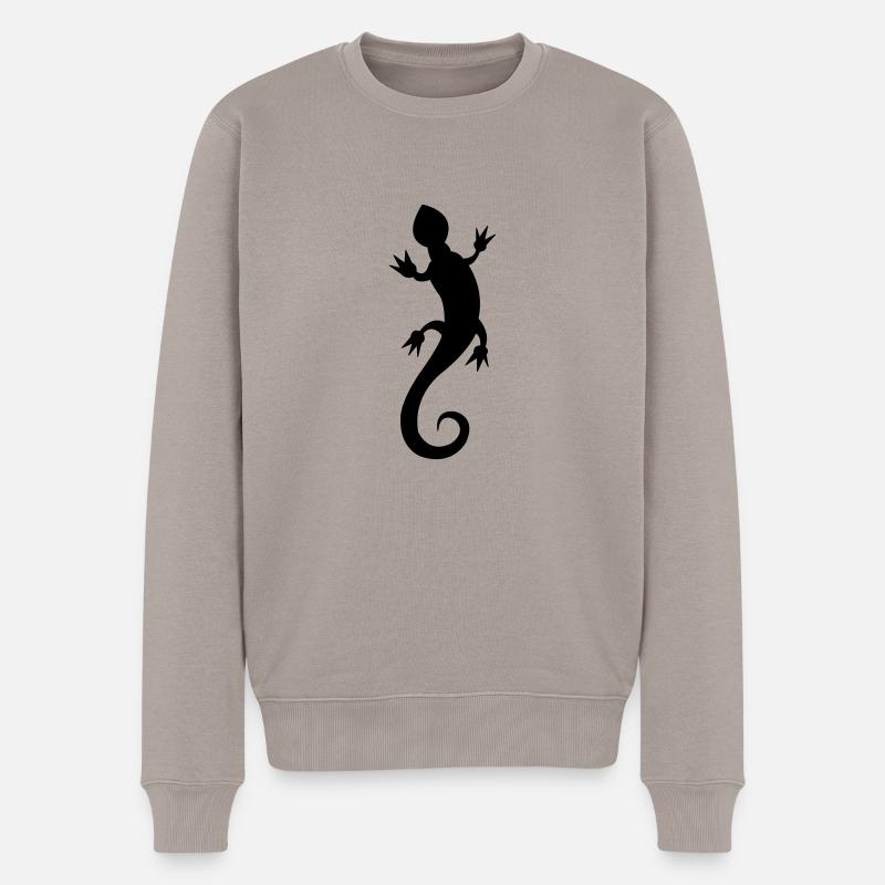 salamander - Männer Premium Bio Pullover - Taupe