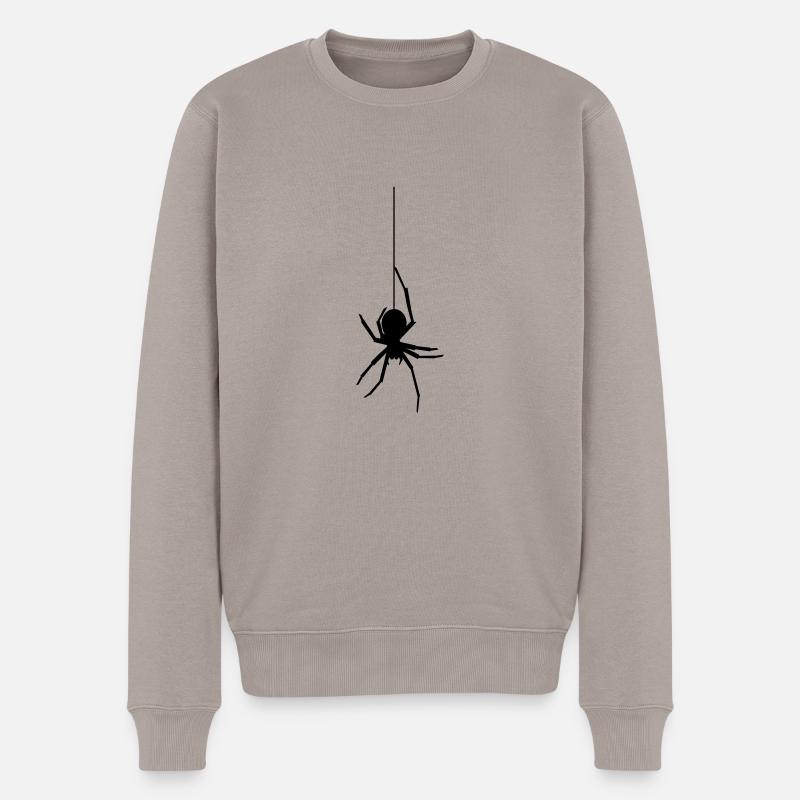 Araignée Frightnet - Pull Premium bio Homme - taupe