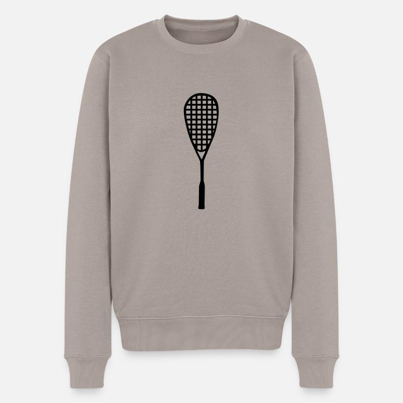 Squash - Pull Premium bio Homme - taupe