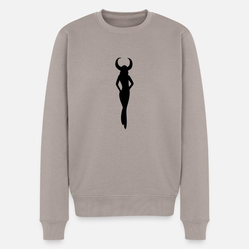 zodiac bull - Pull Premium bio Homme - taupe