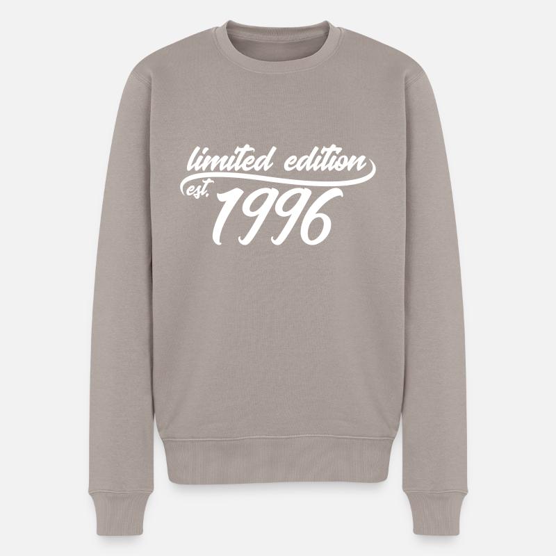Limited Edition est 1996 - Männer Premium Bio Pullover - Taupe