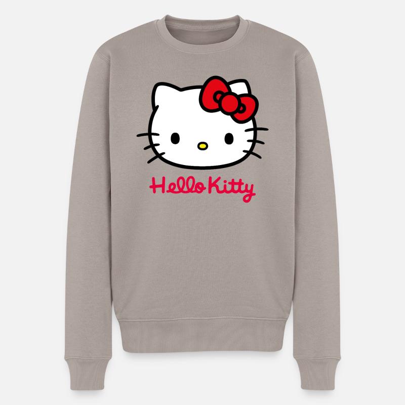 Hello Kitty Classic con scritta Hello Kitty - Maglione ecologico premium da uomo - talpa