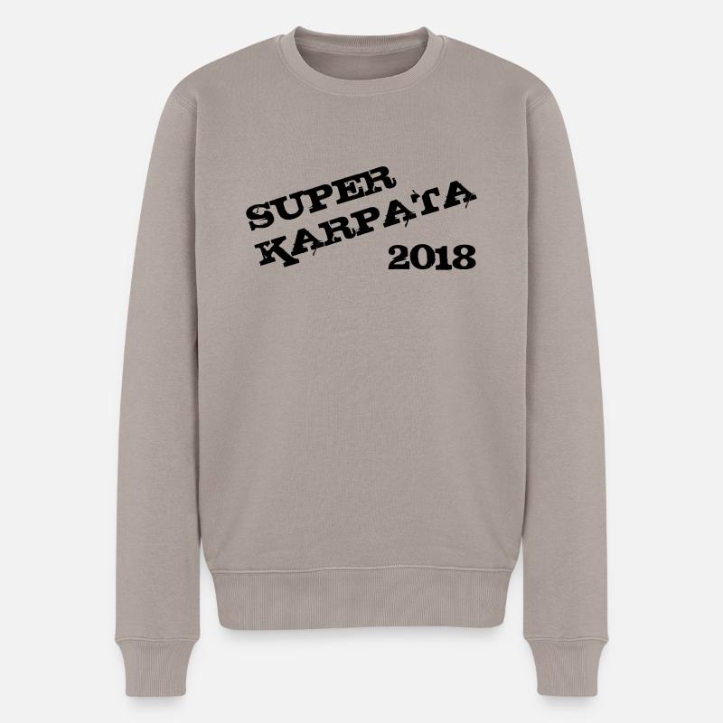Super Karpata 2018 - Pull Premium bio Homme - taupe