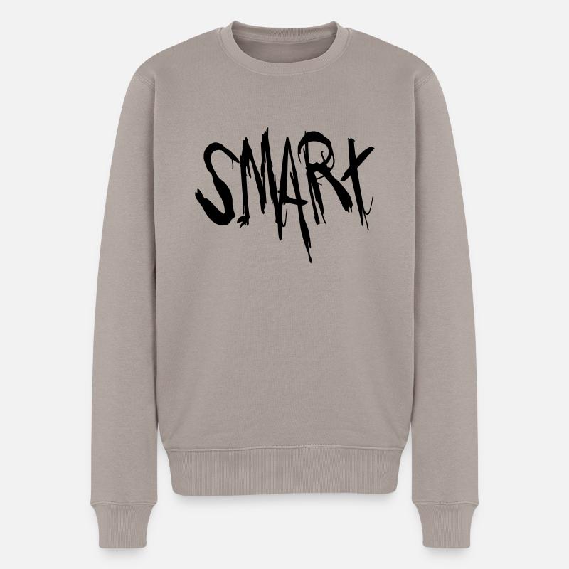 Smart - Männer Premium Bio Pullover - Taupe