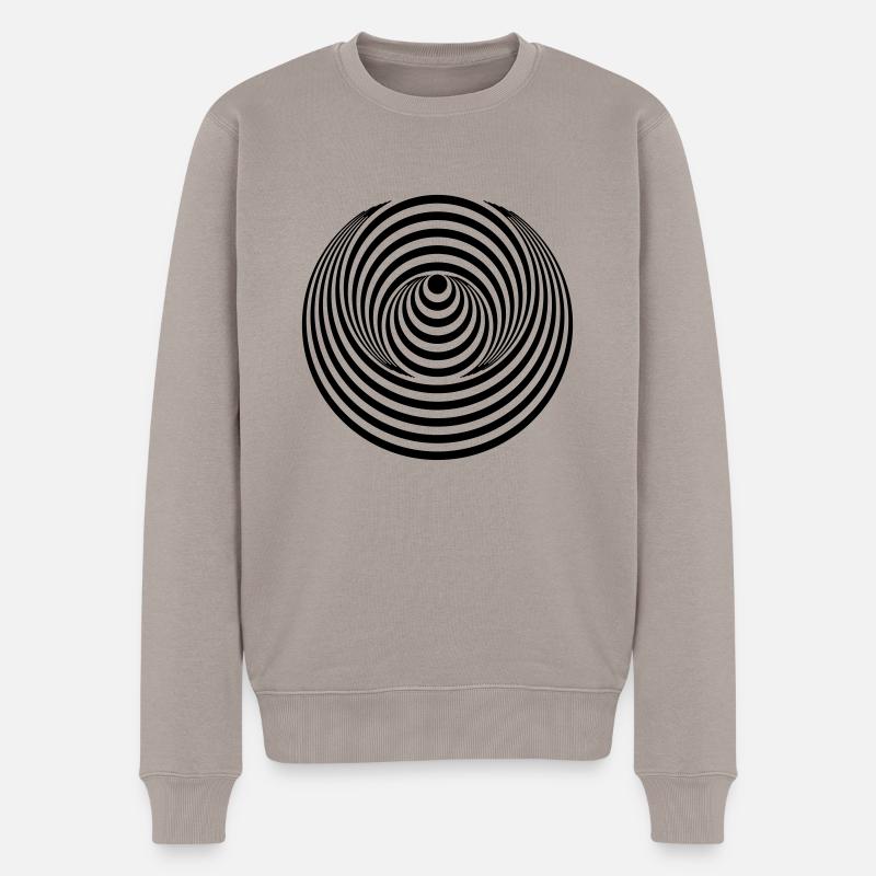 VERTIGO - Männer Premium Bio Pullover - Taupe