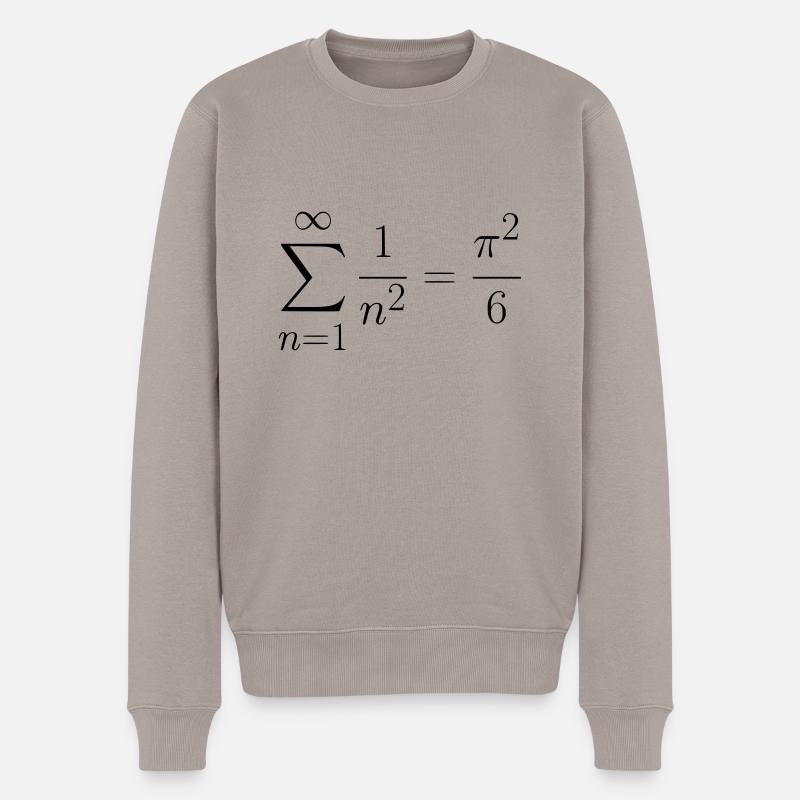Das Baseler Problem Geschenk Idee - Männer Premium Bio Pullover - Taupe