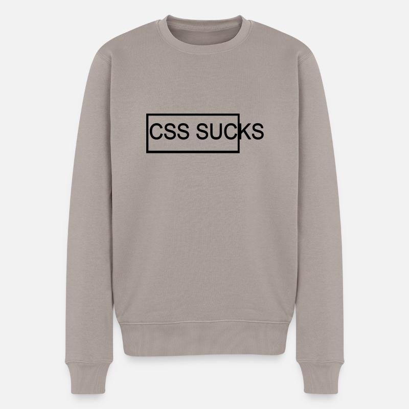 css suce - Pull Premium bio Homme - taupe
