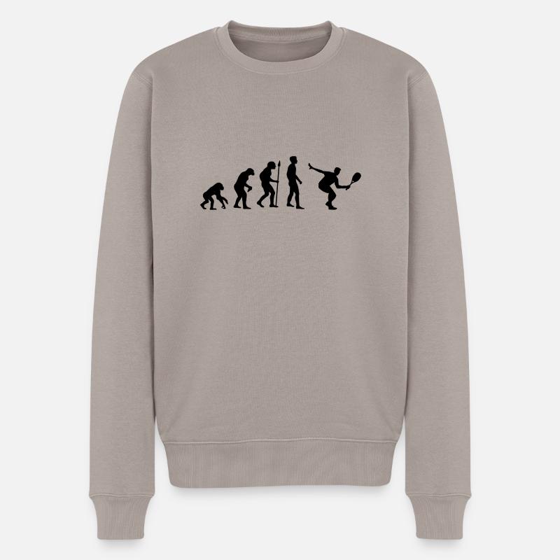 squash__evolution____f1 - Pull Premium bio Homme - taupe