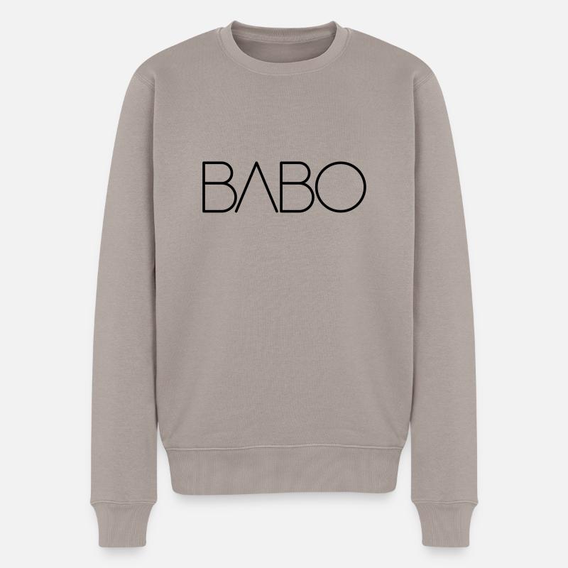 Babo - Pull Premium bio Homme - taupe