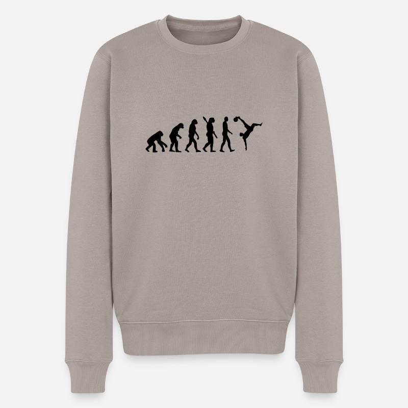 Evolution Beach Soccer - Pull Premium bio Homme - taupe