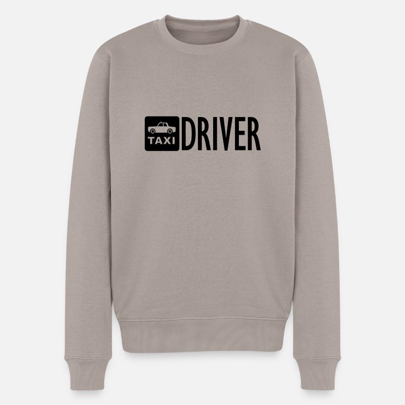 cabdriver - Pull Premium bio Homme - taupe