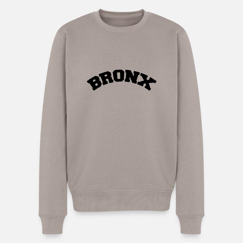 bronx - Pull Premium bio Homme - taupe