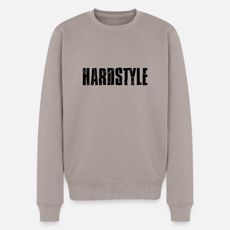 Hardstyle - Pull Premium bio Homme - taupe