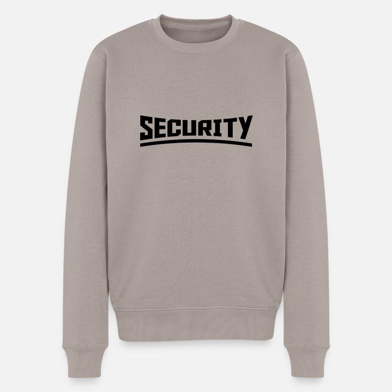 security_design_r1 - Pull Premium bio Homme - taupe