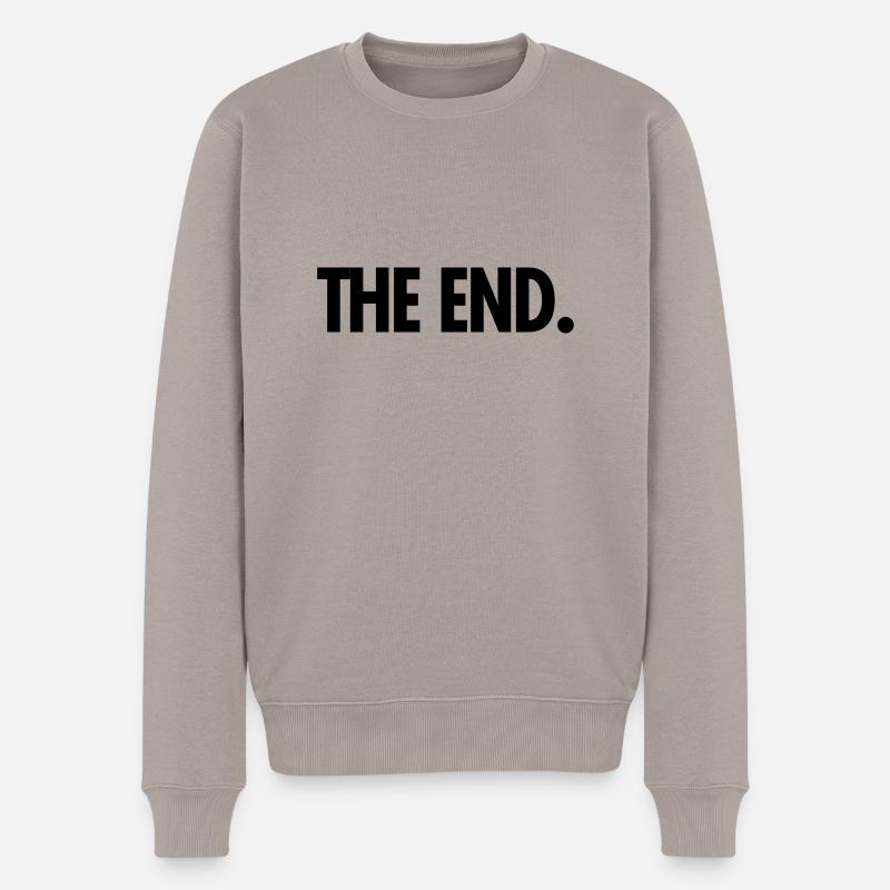 THE END. - Pull Premium bio Homme - taupe