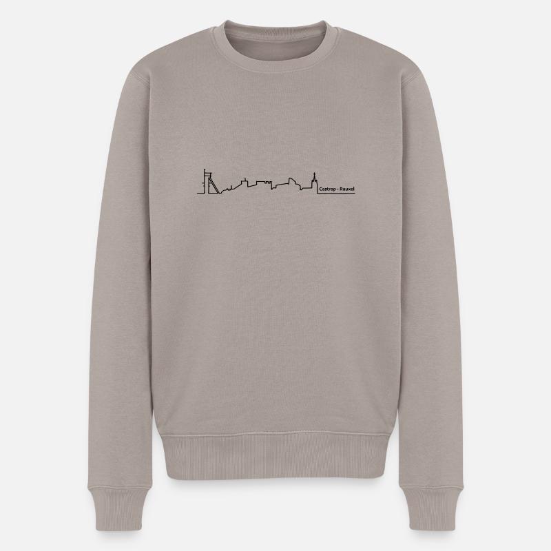 Castrop-rauxel horizon - Pull Premium bio Homme - taupe