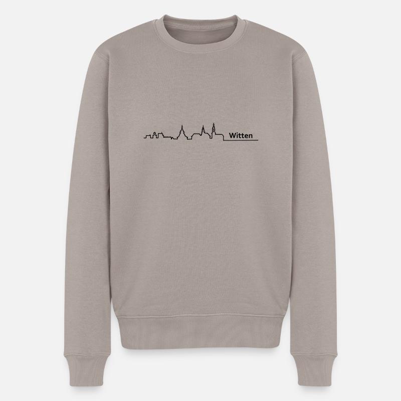 witten horizon - Pull Premium bio Homme - taupe