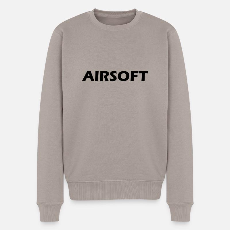 Airsoft JH - Männer Premium Bio Pullover - Taupe
