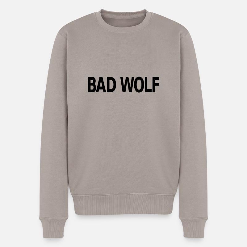 Bad Wolf - Pull Premium bio Homme - taupe