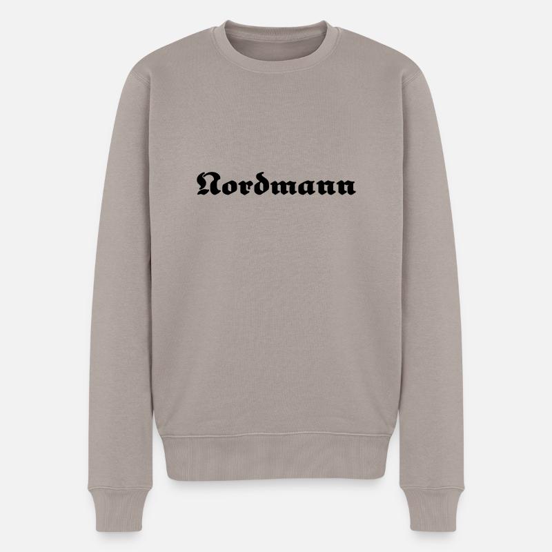 nordmann - Pull Premium bio Homme - taupe