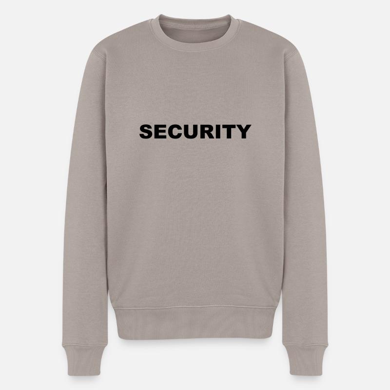 SÉCURITÉ - PERSONNEL - SECURITE - Relax - - Pull Premium bio Homme - taupe